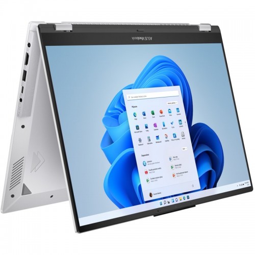 Ntb Asus Vivobook S 16 Flip R5-7530U, 16", RAM 8GB, SSD 512GB, AMD Radeon Vega 7, Microsoft Windows 11 Home - stříbrný Ntb Asus Vivobook S 16 Flip R5-7530U, 16", RAM 8GB, SSD 512GB, AMD Radeon Vega 7, Microsoft Windows 11 Home - stříbrný