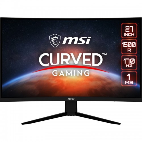 Herní monitor MSI G273CQ 27",LED podsvícení, VA panel, 1ms, 3000: 1, 300cd/m2, 2560 × 1440 WQHD, - černý Herní monitor MSI G273CQ 27",LED podsvícení, VA panel, 1ms, 3000: 1, 300cd/m2, 2560 × 1440 WQHD, - černý