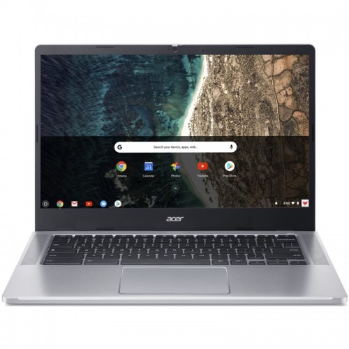 Ntb Acer Chromebook 314 (CB314-4HT-C1MD) Celeron N100, 14", RAM 8GB, SSD 128GB, Intel UHD Graphics, Chrome OS - stříbrný Ntb Acer Chromebook 314 (CB314-4HT-C1MD) Celeron N100, 14", RAM 8GB, SSD 128GB, Intel UHD Graphics, Chrome OS - stříbrný