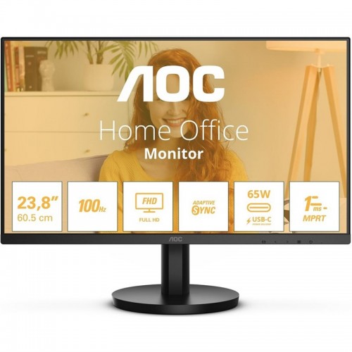 Monitor AOC 24B3CA2 23.8",LED podsvícení, IPS panel, 1ms, 1300: 1, 250cd/m2, 1920 × 1080 Full HD, - černý Monitor AOC 24B3CA2 23.8",LED podsvícení, IPS panel, 1ms, 1300: 1, 250cd/m2, 1920 × 1080 Full HD, - černý