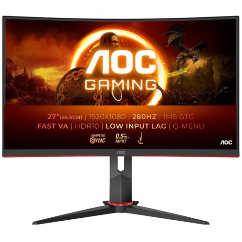 Herní monitor AOC Gaming C27G2Z3/BK 27",LED podsvícení, VA panel, 0.5ms, 4000: 1, 300cd/m2, 1920 × 1080 Full HD, - černý Herní monitor AOC Gaming C27G2Z3/BK 27",LED podsvícení, VA panel, 0.5ms, 4000: 1, 300cd/m2, 1920 × 1080 Full HD, - černý