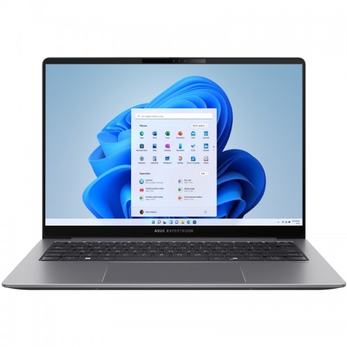 Ntb Asus ExpertBook P5 INTEL Core U5-226V, 14", RAM 16GB, SSD 512GB, Intel Arc 130V, FPR, Microsoft Windows 11 Pro - šedý Ntb Asus ExpertBook P5 INTEL Core U5-226V, 14", RAM 16GB, SSD 512GB, Intel Arc 130V, FPR, Microsoft Windows 11 Pro - šedý