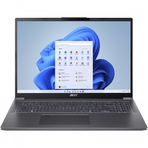 Ntb Acer Aspire 16 (A16-71M-739F) INTEL Core U7-155H, 16", RAM 32GB, SSD 1024 GB Intel Arc Graphics, FPR, Microsoft Windows 11 Ntb Acer Aspire 16 (A16-71M-739F) INTEL Core U7-155H, 16", RAM 32GB, SSD 1024 GB Intel Arc Graphics, FPR, Microsoft Windows 11