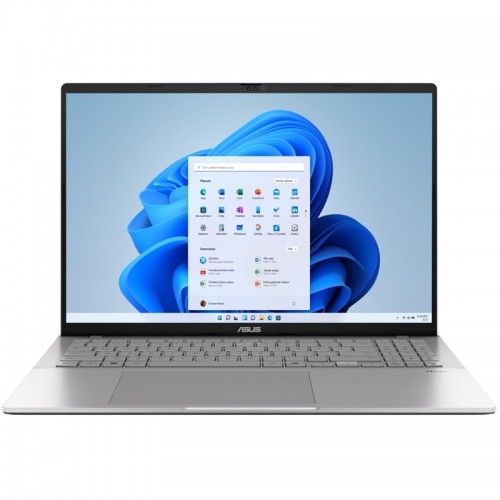 Ntb Asus Vivobook S16 ARMX (X1-26-100), 16", RAM 16GB, SSD 1024 GB Qualcomm Adreno, Microsoft Windows 11 Home - stříbrný Ntb Asus Vivobook S16 ARMX (X1-26-100), 16", RAM 16GB, SSD 1024 GB Qualcomm Adreno, Microsoft Windows 11 Home - stříbrný