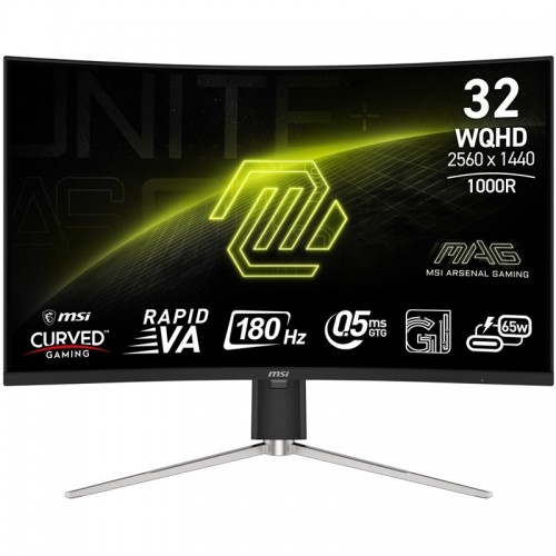 Monitor MSI MAG 325CQRF QD E2 31.5",LED podsvícení, VA panel, 0.5ms, 3500: 1, 300cd/m2, 2560 × 1440 WQHD, - černý Monitor MSI MAG 325CQRF QD E2 31.5",LED podsvícení, VA panel, 0.5ms, 3500: 1, 300cd/m2, 2560 × 1440 WQHD, - černý