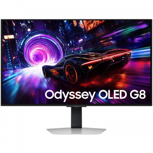 Herní monitor Samsung Odyssey OLED G8 32",LED podsvícení, OLED panel, 0.03ms, 1000000: 1, 260cd/m2, 3840 × 2160, - stříbrný Herní monitor Samsung Odyssey OLED G8 32",LED podsvícení, OLED panel, 0.03ms, 1000000: 1, 260cd/m2, 3840 × 2160, - stříbrný