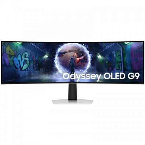 Herní monitor Samsung Odyssey OLED G9 49",LED podsvícení, OLED panel, 0.03ms, 1000000: 1, 250cd/m2, 5120 × 1440, - stříbrný Herní monitor Samsung Odyssey OLED G9 49",LED podsvícení, OLED panel, 0.03ms, 1000000: 1, 250cd/m2, 5120 × 1440, - stříbrný