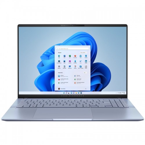 Ntb Asus Vivobook S16 i7-255H, 16", RAM 32GB, SSD 1024 GB Intel Arc Graphics, Microsoft Windows 11 Pro - modrý Ntb Asus Vivobook S16 i7-255H, 16", RAM 32GB, SSD 1024 GB Intel Arc Graphics, Microsoft Windows 11 Pro - modrý