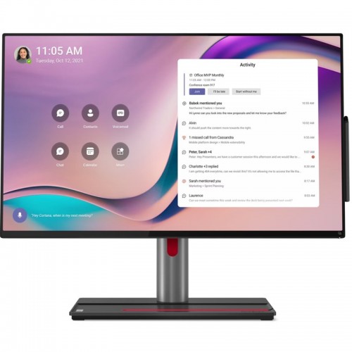 Počítač All In One Lenovo ThinkSmart View Plus 27", dotykový, Qualcomm SnapdragonQCS8250, SSD 128GB, Intel Graphics, Android 10 Počítač All In One Lenovo ThinkSmart View Plus 27", dotykový, Qualcomm SnapdragonQCS8250, SSD 128GB, Intel Graphics, Android 10