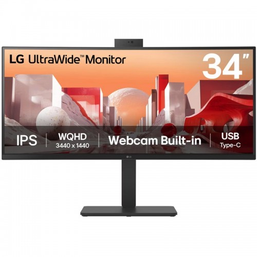 Monitor LG UltraWide 34BA85QE-B 34",LED podsvícení, IPS panel, 5ms, 1000: 1, 300cd/m2, 3440 × 1440, - černý Monitor LG UltraWide 34BA85QE-B 34",LED podsvícení, IPS panel, 5ms, 1000: 1, 300cd/m2, 3440 × 1440, - černý