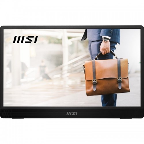 Monitor MSI PRO MP161 E2U 15.6",LED podsvícení, IPS panel, 4ms, 800: 1, 250cd/m2, 1920 × 1080 Full HD, - černý Monitor MSI PRO MP161 E2U 15.6",LED podsvícení, IPS panel, 4ms, 800: 1, 250cd/m2, 1920 × 1080 Full HD, - černý