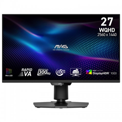 Monitor MSI MAG 274QPF X30MV 27",LED podsvícení, VA panel, 0.5ms, 4500: 1, 400cd/m2, 2560 × 1440 WQHD, - černý Monitor MSI MAG 274QPF X30MV 27",LED podsvícení, VA panel, 0.5ms, 4500: 1, 400cd/m2, 2560 × 1440 WQHD, - černý