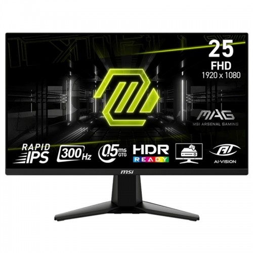 Herní monitor MSI MAG 255XF 24.5",LED podsvícení, IPS panel, 0.5ms, 1000: 1, 250cd/m2, 1920 × 1080 Full HD, - černý Herní monitor MSI MAG 255XF 24.5",LED podsvícení, IPS panel, 0.5ms, 1000: 1, 250cd/m2, 1920 × 1080 Full HD, - černý