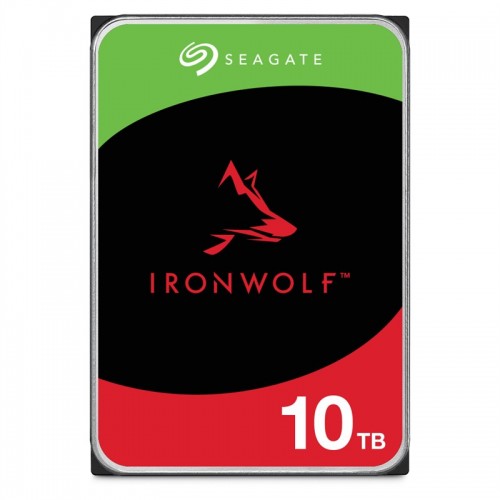 HDD 3,5" Seagate IronWolf 10TB SATA III, rychlost otáček: 7200 ot/min, 256MB cache HDD 3,5" Seagate IronWolf 10TB SATA III, rychlost otáček: 7200 ot/min, 256MB cache