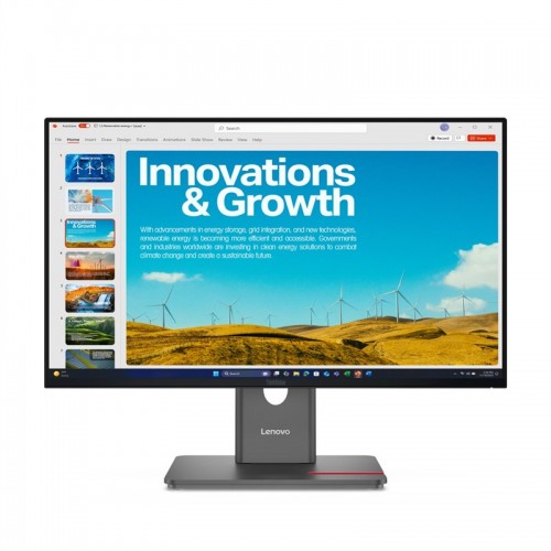Monitor Lenovo ThinkVision P24QD-40 23.8",WLED podsvícení, IPS panel, 4ms, 1500: 1, 300cd/m2, 2560 × 1440 WQHD, - černý/šedý Monitor Lenovo ThinkVision P24QD-40 23.8",WLED podsvícení, IPS panel, 4ms, 1500: 1, 300cd/m2, 2560 × 1440 WQHD, - černý/šedý