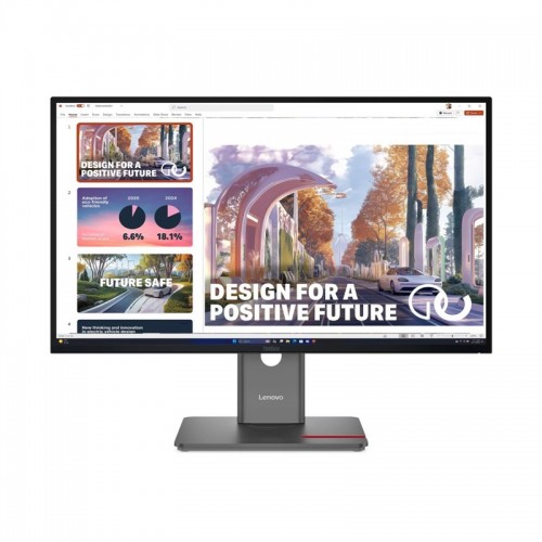 Monitor Lenovo ThinkVision P27qd-40 27",WLED podsvícení, IPS panel, 4ms, 1500: 1, 350cd/m2, 2560 × 1440 WQHD, - černý/šedý Monitor Lenovo ThinkVision P27qd-40 27",WLED podsvícení, IPS panel, 4ms, 1500: 1, 350cd/m2, 2560 × 1440 WQHD, - černý/šedý