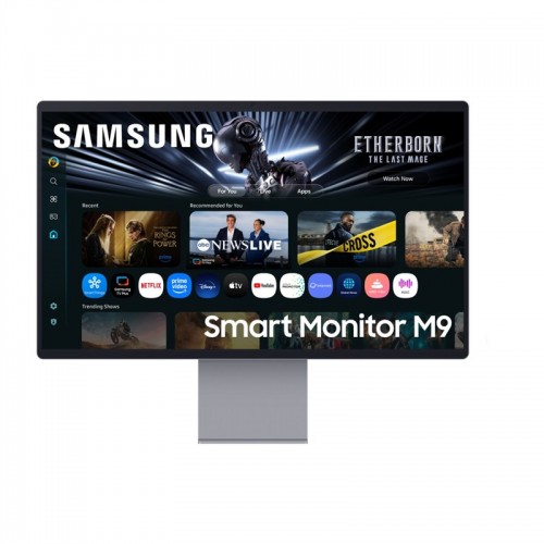 Monitor Samsung Smart Monitor M9 32",LED podsvícení, OLED panel, 0.03ms, 1000000: 1, 250cd/m2, 3840 × 2160, - stříbrný Monitor Samsung Smart Monitor M9 32",LED podsvícení, OLED panel, 0.03ms, 1000000: 1, 250cd/m2, 3840 × 2160, - stříbrný