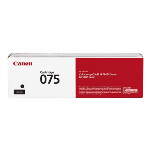Toner Canon 075 BK, 6365C002, 1400str. - černý Toner Canon 075 BK, 6365C002, 1400str. - černý