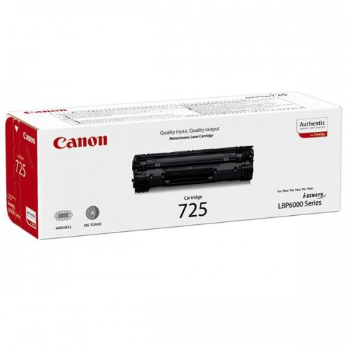 Toner Canon CRG-725, 1600 stran, originální - černý