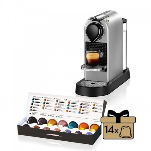 Kapslový kávovar Krups XN741B10 NNespresso CitiZ Kapslový kávovar Krups XN741B10 NNespresso CitiZ