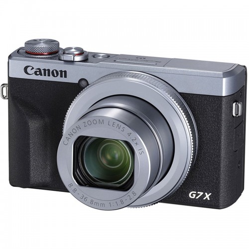 Fotoaparát Canon PowerShot G7X Mark III stříbrný